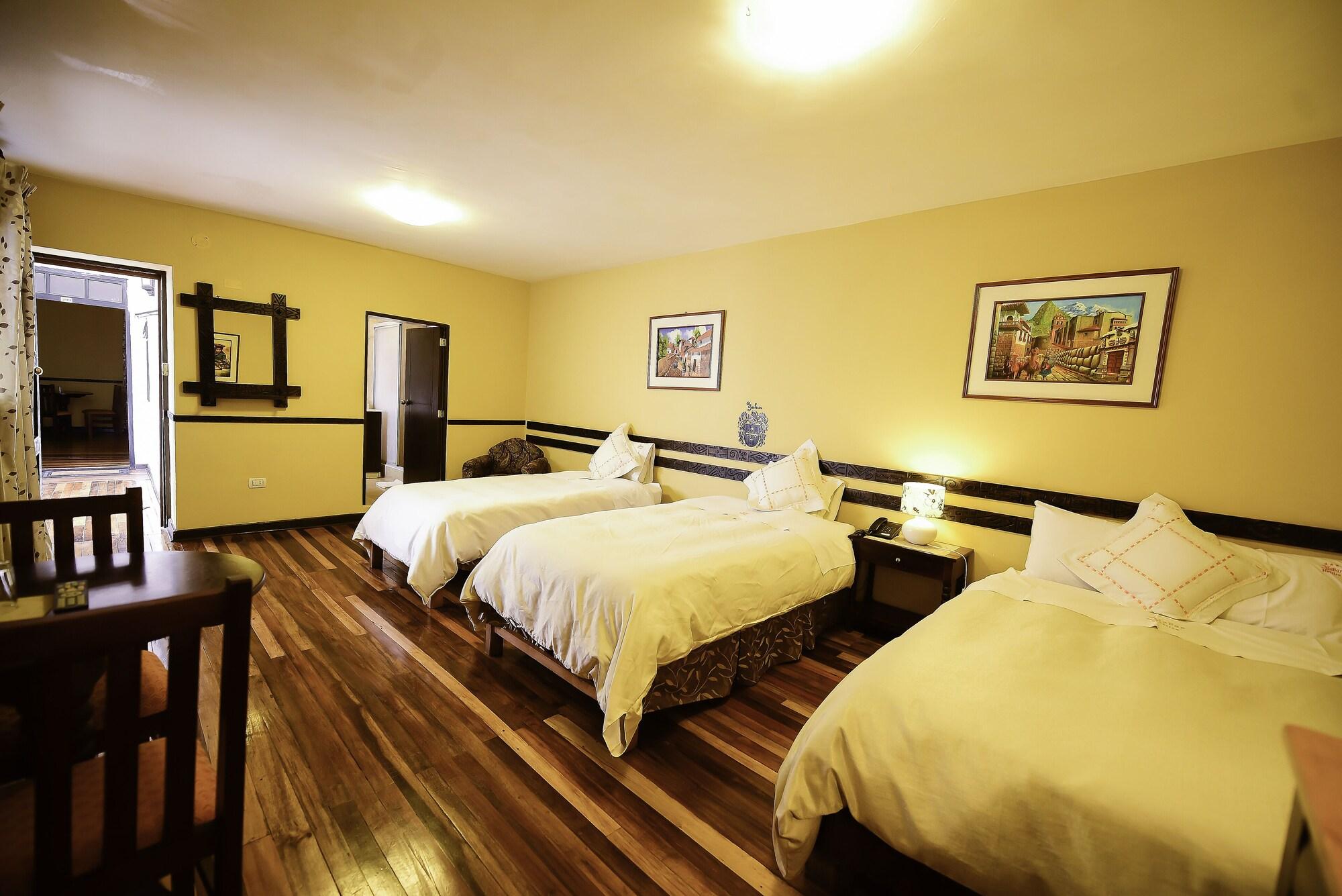 Yabar Hotel Plaza Cuzco Eksteriør bilde