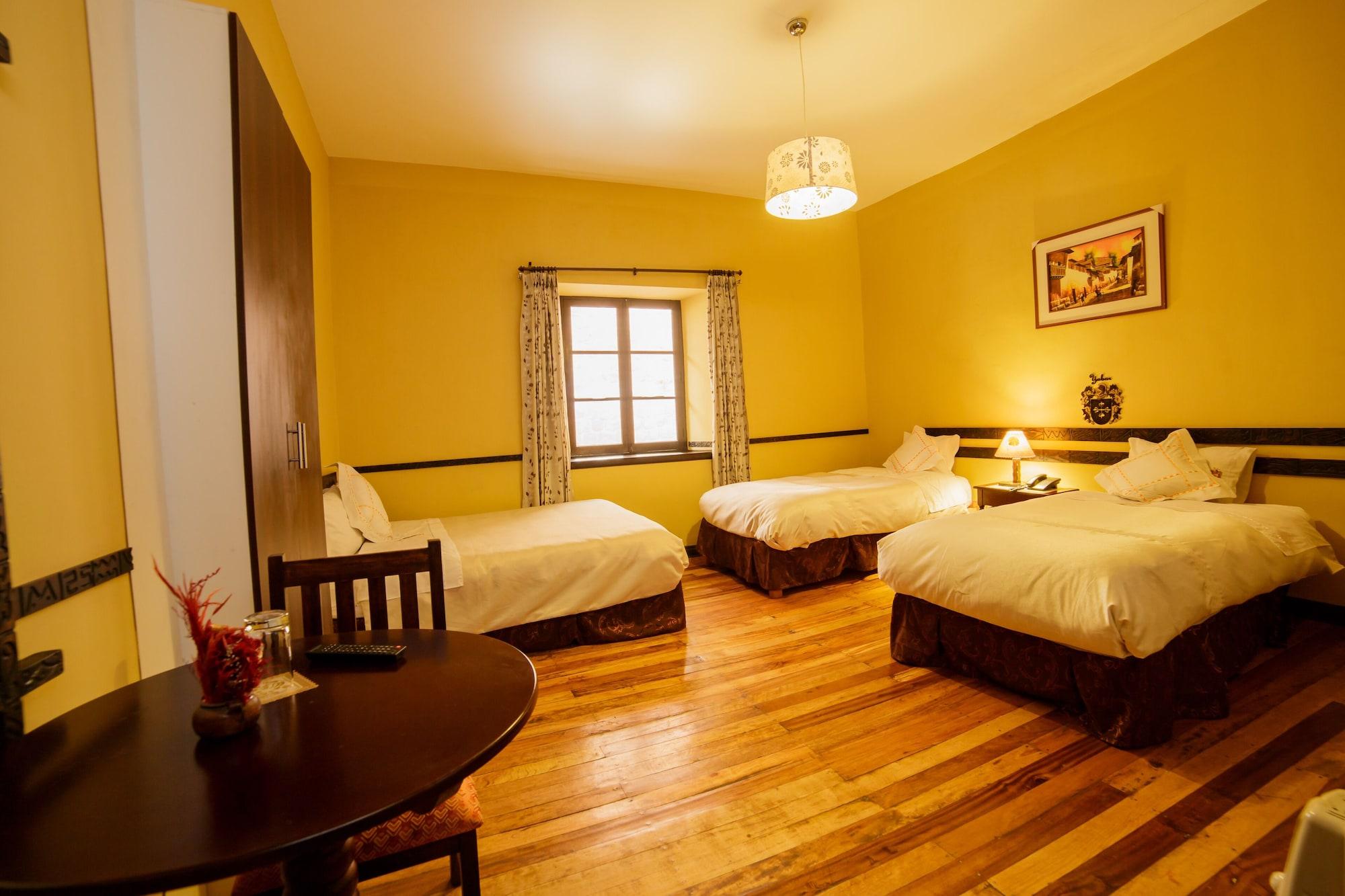 Yabar Hotel Plaza Cuzco Eksteriør bilde