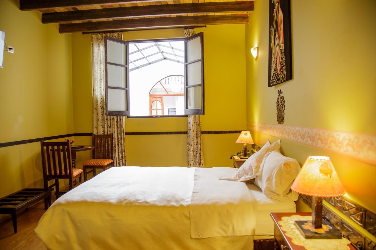 Yabar Hotel Plaza Cuzco Eksteriør bilde