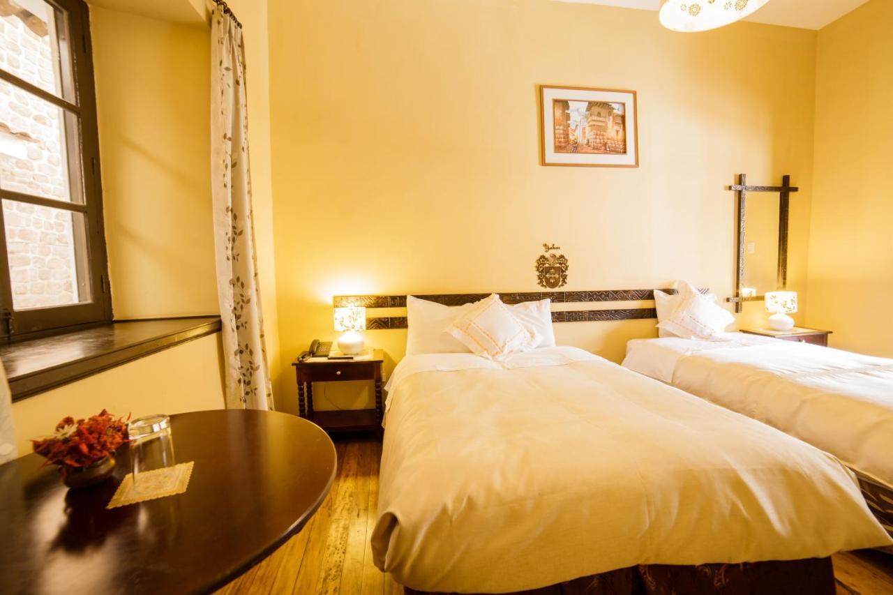 Yabar Hotel Plaza Cuzco Eksteriør bilde