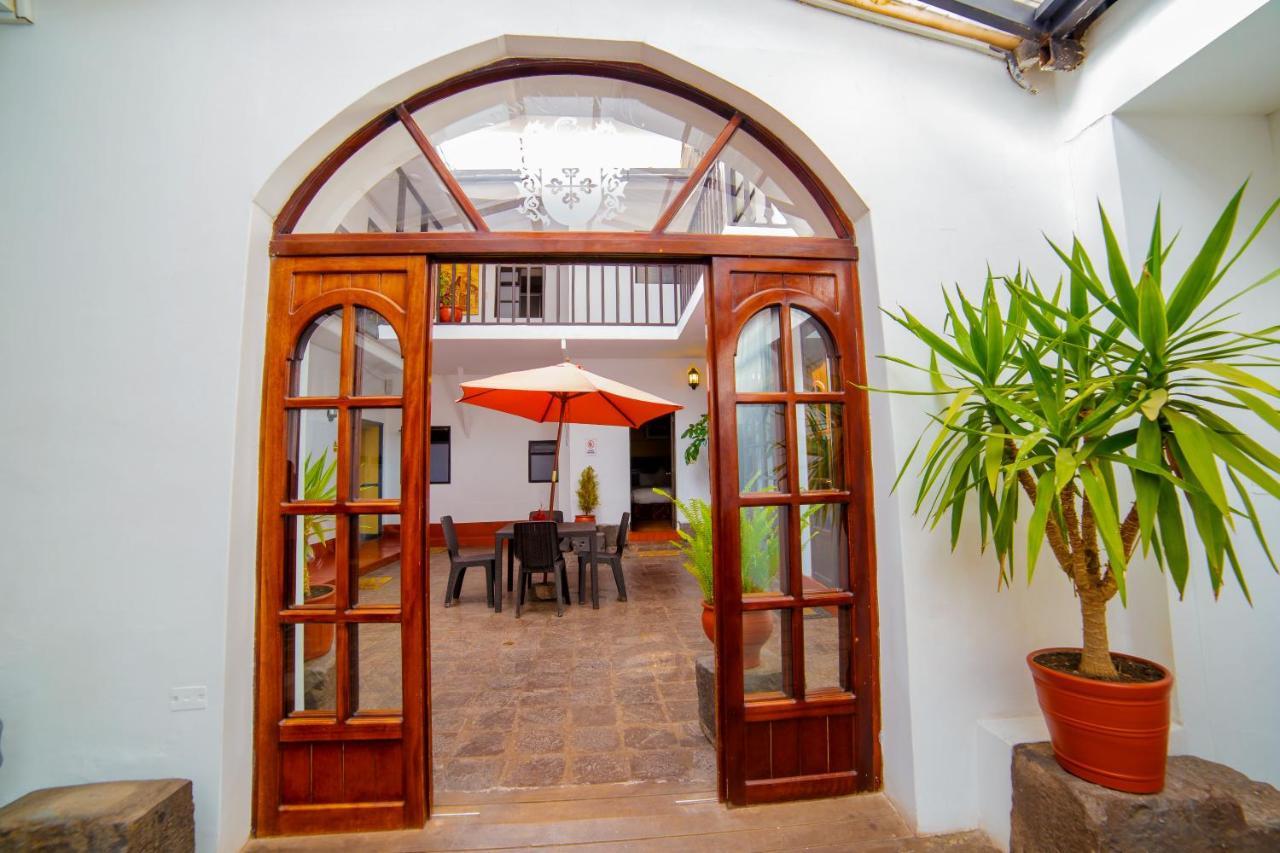Yabar Hotel Plaza Cuzco Eksteriør bilde