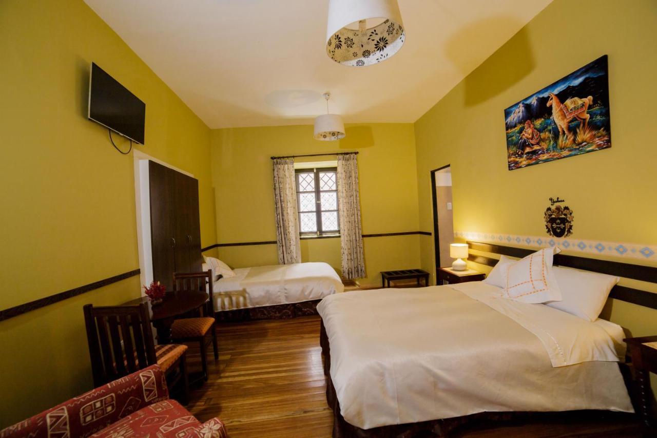 Yabar Hotel Plaza Cuzco Eksteriør bilde